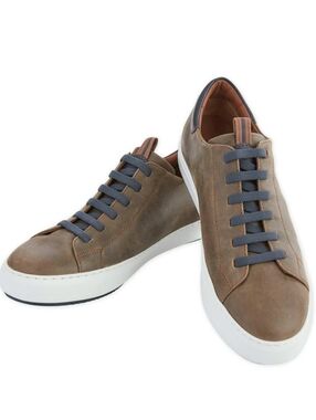 NWT Men's Johnston & Murphy Anson Lace-to-Toe - Brown Full Grain - sz 8.5 M